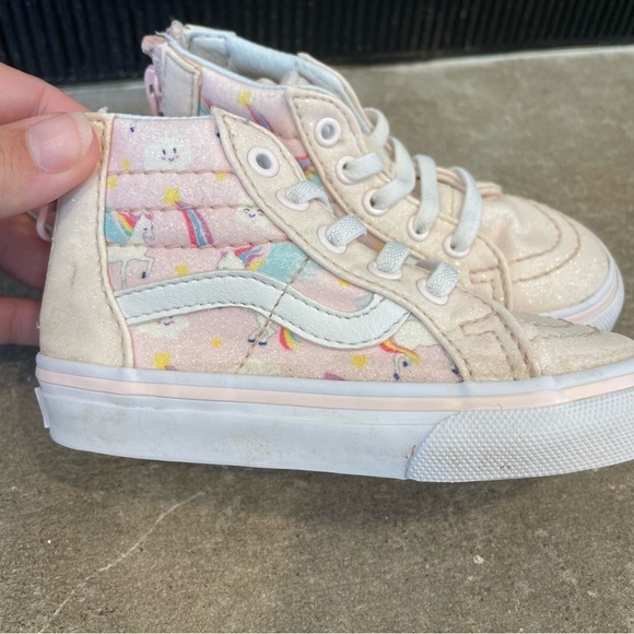 Vans High Top Sparkle Unicorn Sneaker - Picture 3 of 10